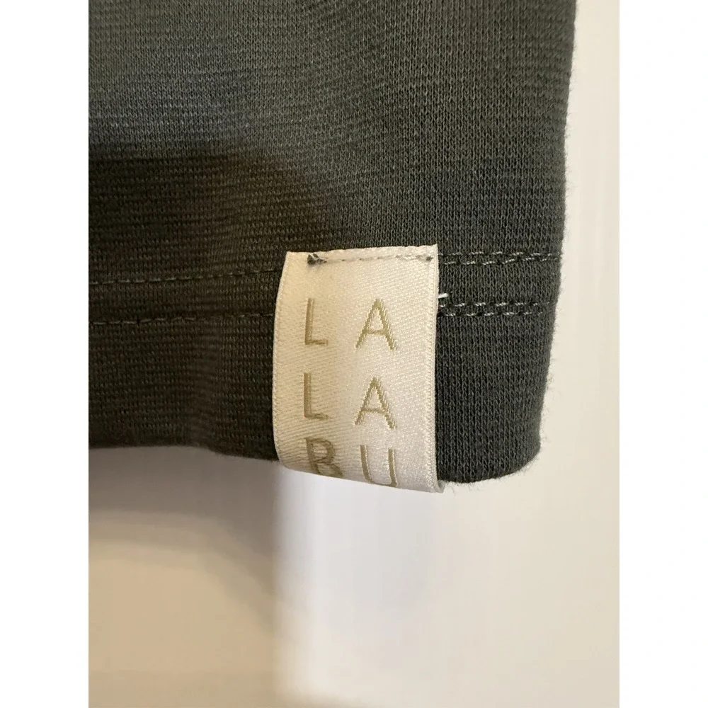 Lalabu Dad Shirt Mens Large Olive Green Babywearing Shirt Top